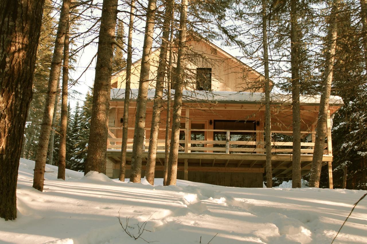 Les Bouleaux - Les Chalets Spa Canada 라말베 외부 사진