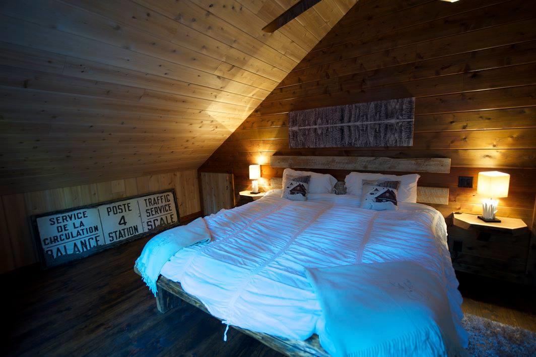 Les Bouleaux - Les Chalets Spa Canada 라말베 외부 사진
