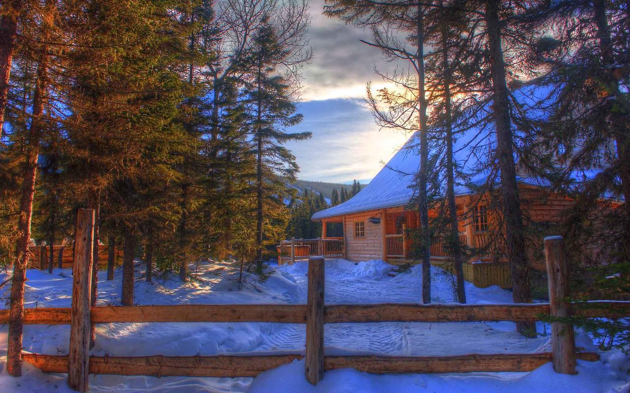 Les Bouleaux - Les Chalets Spa Canada 라말베 외부 사진